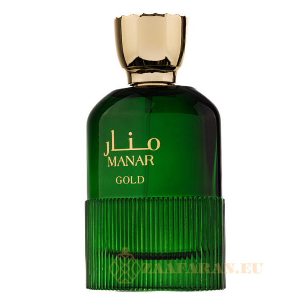 (plu01493) - Eau de Parfum Manar Gold, Athoor al Alam, Men - 90ml - Image 2
