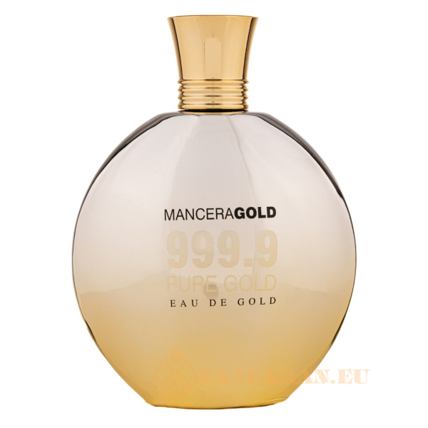 (plu01560) - Eau de Parfum Mancera Gold 999.9 Pure Gold, Fragrance World, Women - 100ml