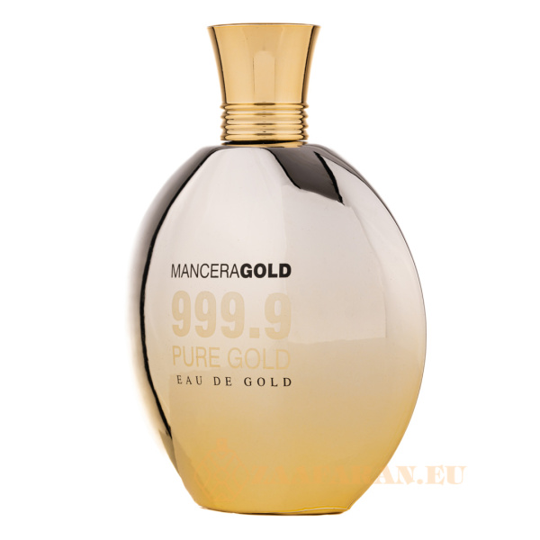 (plu01560) - Eau de Parfum Mancera Gold 999.9 Pure Gold, Fragrance World, Women - 100ml - Image 2