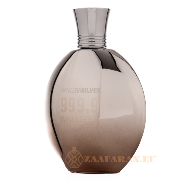 (plu01498) - Eau de Parfum Mancera Silver 999.9 White Gold, Fragrance World, Men - 100ml - Image 2