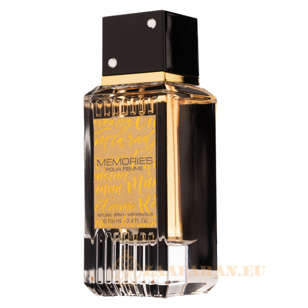 (plu01418) - Eau de Parfum Memories Pour Femme, Fragrance World, Women -100ml - Image 2