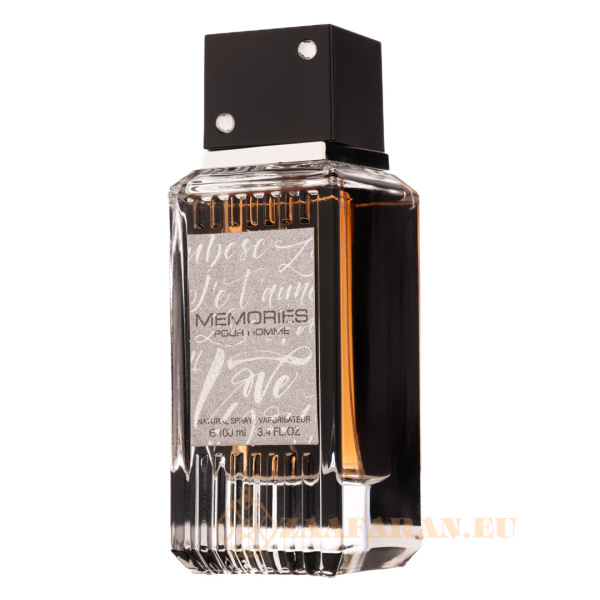 (plu01438) - Eau de Parfum Memories Pour Homme, Fragrance World, Men - 100ml - Image 2