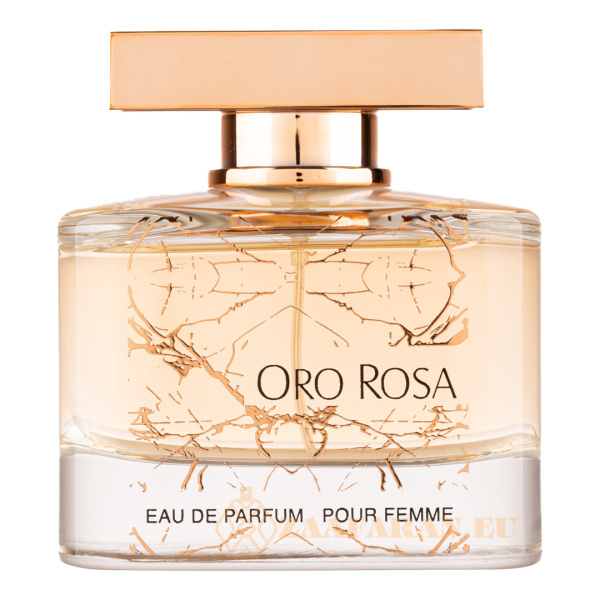 (plu01536) - Eau de Parfum Oro Rosa, Fragrance World, Women - 100ml