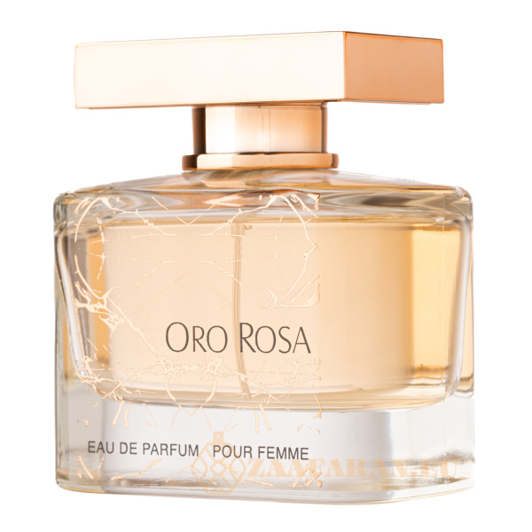 (plu01536) - Eau de Parfum Oro Rosa, Fragrance World, Women - 100ml - Image 2