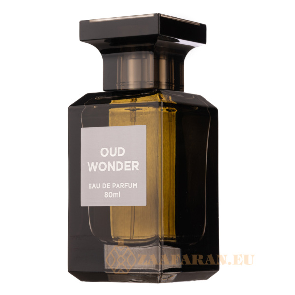 (plu01425) - Eau de Parfum Oud Wonder, Fragrance World, Unisex - 80ml - Image 2