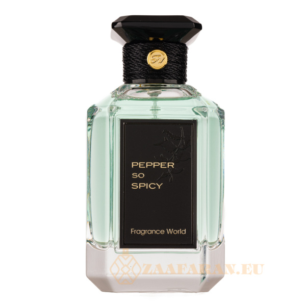 (plu01622) - Eau de Parfum Pepper So Spicy, Fragrance World, Unisex - 100ml