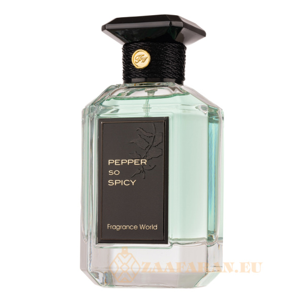 (plu01622) - Eau de Parfum Pepper So Spicy, Fragrance World, Unisex - 100ml - Image 2