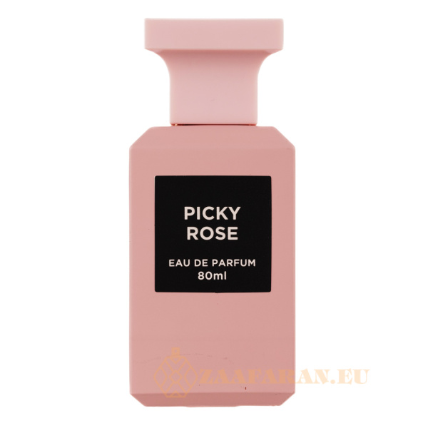 (plu01427) - Eau de Parfum Picky Rose, Fragrance World, Unisex - 80ml
