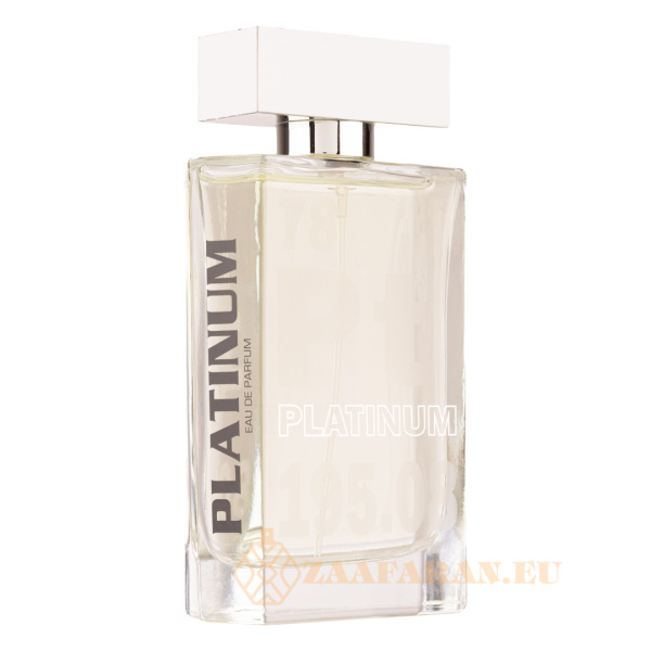 (plu01569) - Eau de Parfum Platinum, Fragrance World, Men - 100ml - Image 3