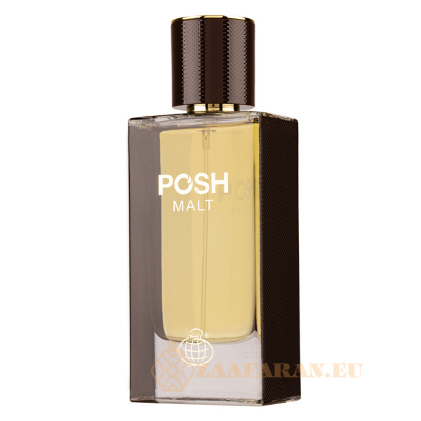 (plu01608) - Eau de Parfum Posh Malt, Fragrance World, Men - 80ml - Image 2