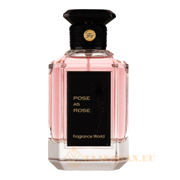 (plu01621) - Eau De Parfum Pose As Rose, Fragrance World, Women - 100ml