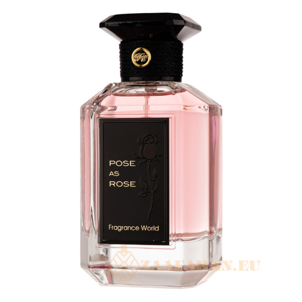 (plu01621) - Eau De Parfum Pose As Rose, Fragrance World, Women - 100ml - Image 2
