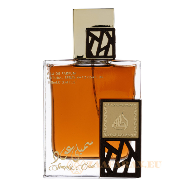 (plu00737) - Eau de Parfum Simply Oud, Lattafa, Men - 100ml