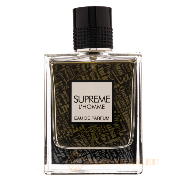 (plu01480) - Eau de Parfum Supreme L'homme, Fragrance World, Men - 100ml