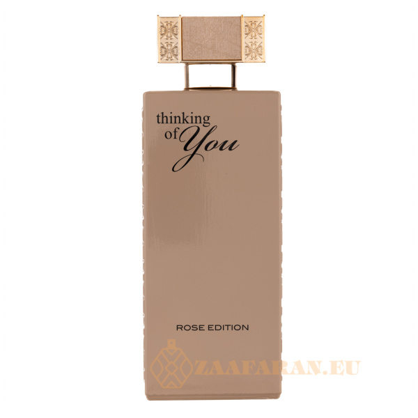 (plu01517) - Eau de Parfum Thinking Of You Rose Edition, Fragrance World, Women - 100ml