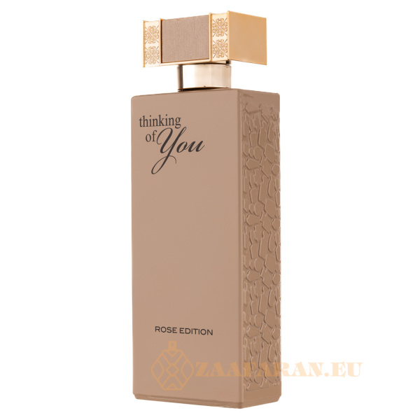 (plu01517) - Eau de Parfum Thinking Of You Rose Edition, Fragrance World, Women - 100ml - Image 2