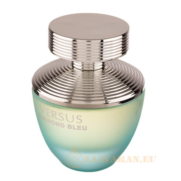 (plu01504) - Eau de Parfum Versus Diamond Blue, Fragrance World, Women - 100ml - Image 2