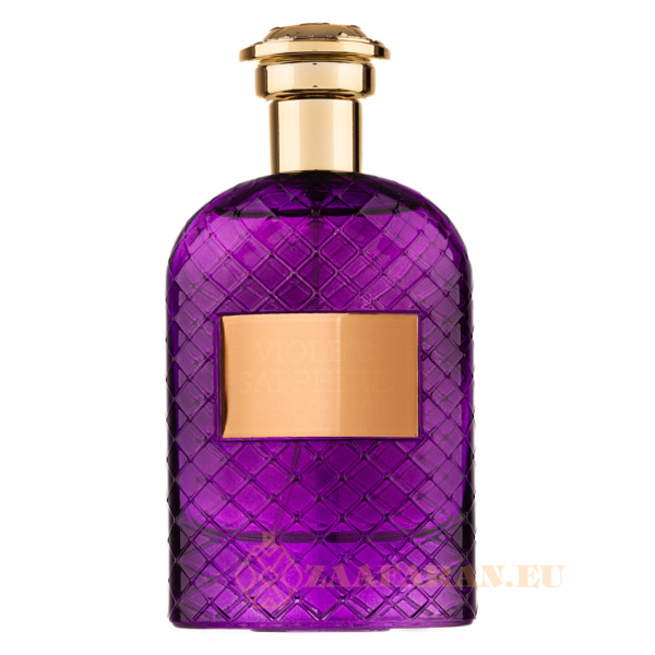 (plu01556) - Eau de Parfum Violet Sapphire, Fragrance World, Women - 100ml