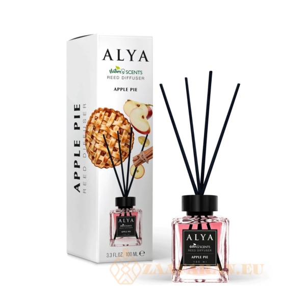 (plu01387) - Room Freshener Apple Pie, Alya, Reed Diffuser - 100ml