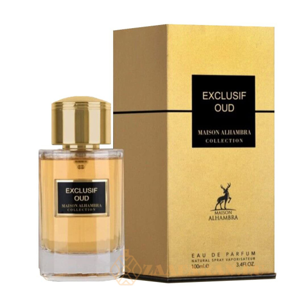 (plu00745) - Eau de Parfum Exclusif Oud, Maison Alhambra, Unisex - 100ml - Image 3