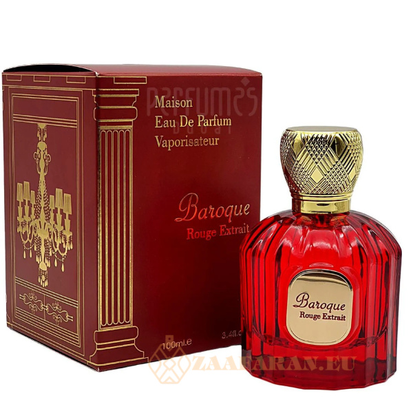 (plu00753) - Eau de Parfum Baroque Rouge Extrait, Maison Alhambra, Unisex - 100ml - Image 3