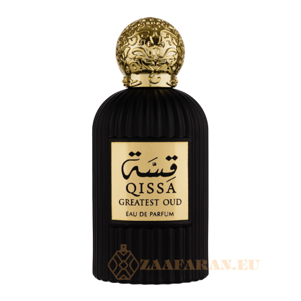 (plu00969) - Eau de Parfum Qissa Greatest Oud, Wadi Al Khaleej, Unisex - 100ml