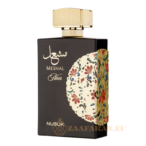 (plu00985) - Extrait de Parfum Meshal Noir Gold, Nusuk, Unisex - 100ml - Image 2