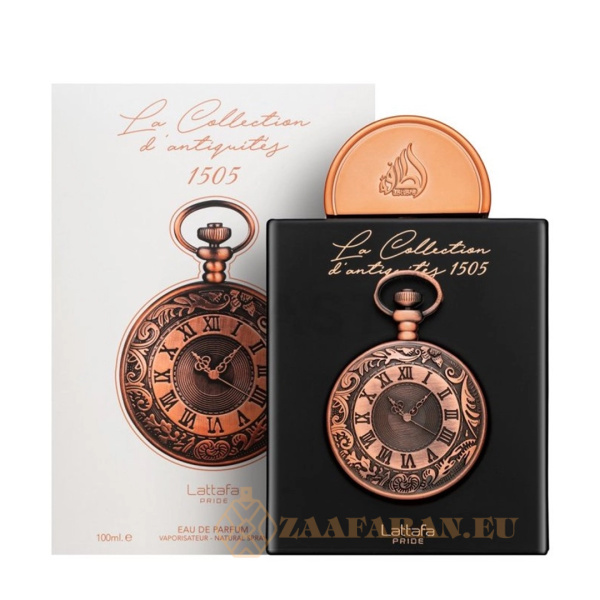 (plu00350) - Eau de Parfum La Collection D' Antiquites 1505, Lattafa, Unisex - 100ml - Image 2