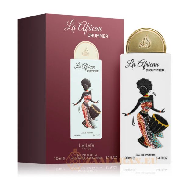 (plu00353) - Eau de Parfum La African Drummer, Lattafa, Unisex - 100ml - Image 2