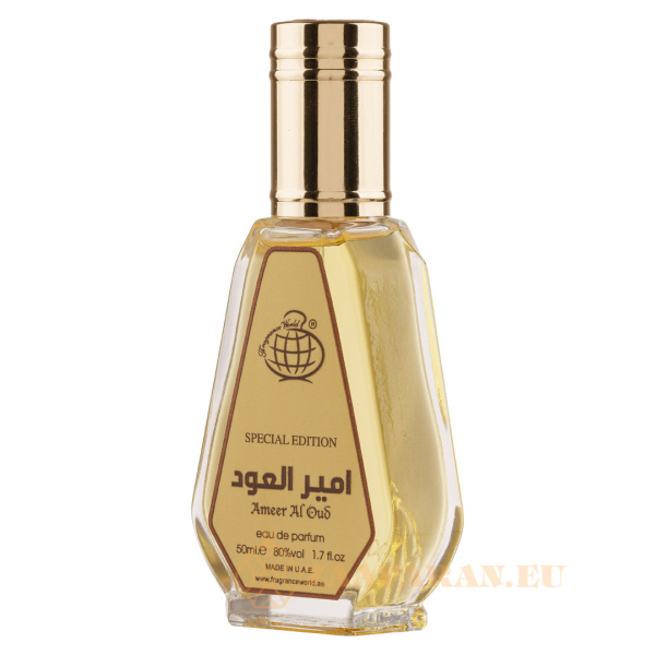 (plu00813) - Eau de Parfum Ameer Al Oud Vip Original Special Edition, Fragrance World, Unisex - 50ml - Image 2