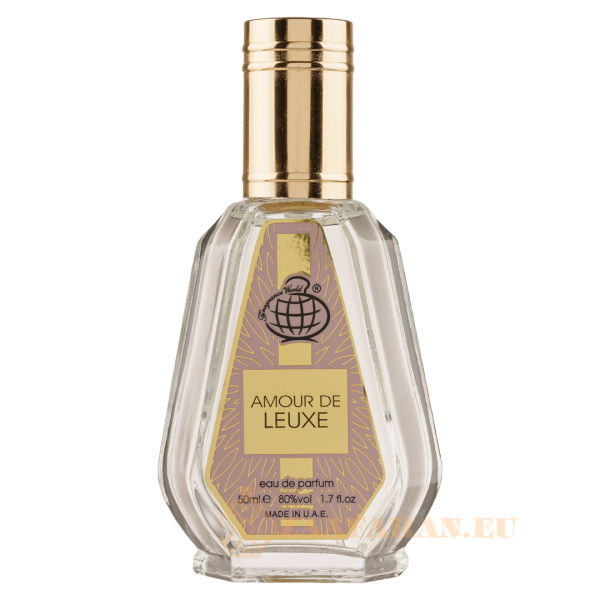 (plu00804) - Eau de Parfum Amour De Leuxe, Fragrance World, Unisex - 50ml