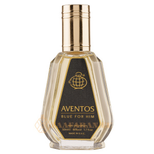 (plu00832) - Eau de Parfum Aventos Blue For Him, Fragrance World, Men - 50ml