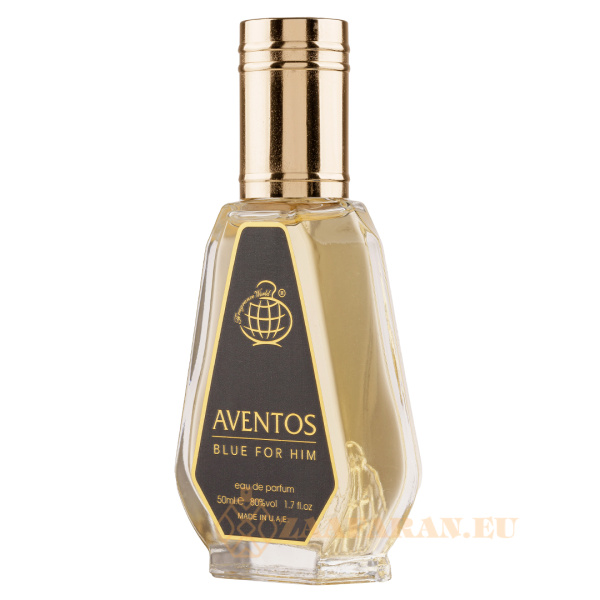 (plu00832) - Eau de Parfum Aventos Blue For Him, Fragrance World, Men - 50ml - Image 2