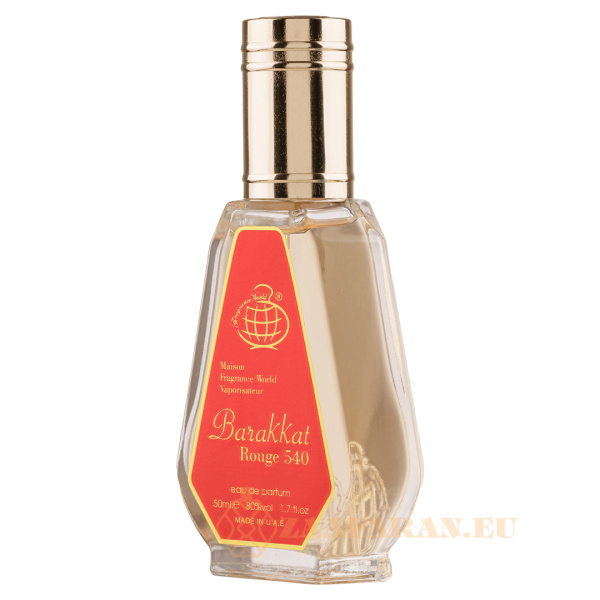 (plu00801) - Eau de Parfum Barakkat Rouge 540, Fragrance World, Unisex - 50ml - Image 2