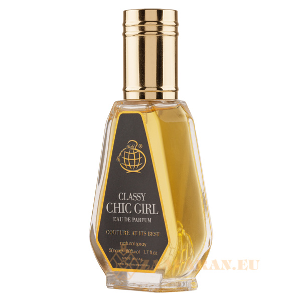 (plu00817) - Eau de Parfum Classy Chic Girl, Fragrance World, Women - 50ml - Image 2