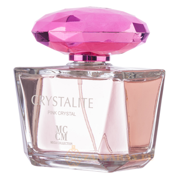 (plu05414) - Eau de Parfum Crystalite Pink Crystal, Mega Collection, Femei - 100ml - Image 2