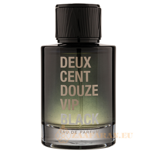 (plu00853) - Eau de Parfum Deux Cent Douze VIP Black, Fragrance World, Men - 100ml