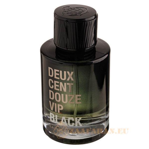 (plu00853) - Eau de Parfum Deux Cent Douze VIP Black, Fragrance World, Men - 100ml - Image 2
