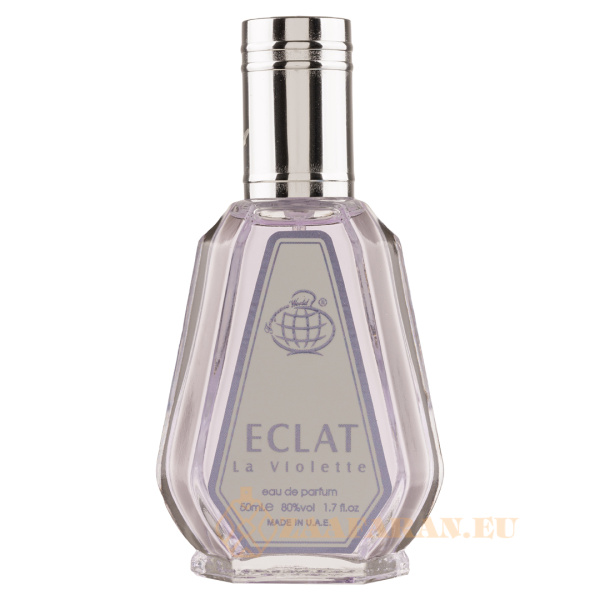 (plu00818) - Eau de Parfum Eclat La Violette, Fragrance World, Women - 50ml