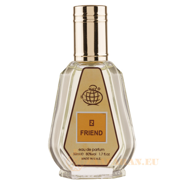 (plu00806) - Eau de Parfum Friend, Fragrance World, Unisex - 50ml