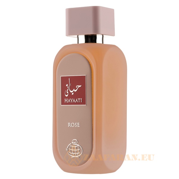 (plu00871) - Eau de Parfum Hayaati Rose, Fragrance World, Women - 100ml - Image 2