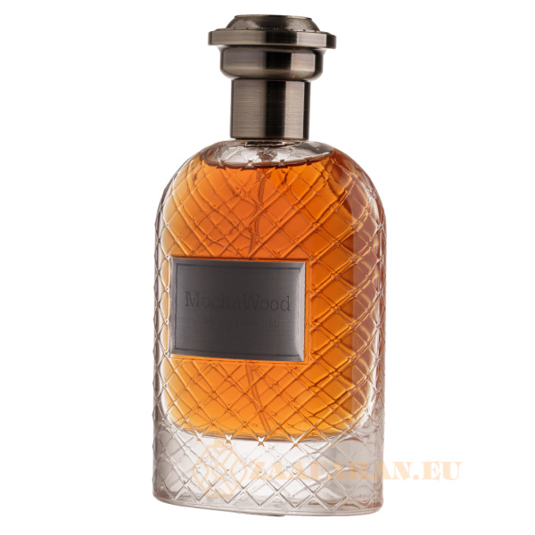 (plu00840) - Eau de Parfum Mocha Wood, Fragrance World, Unisex - 100ml - Image 2