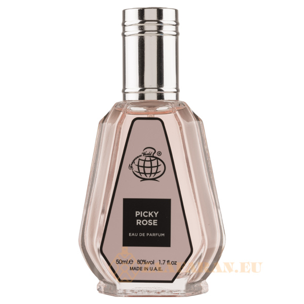 (plu00822) - Eau de Parfum Picky Rose, Fragrance World, Women - 50ml