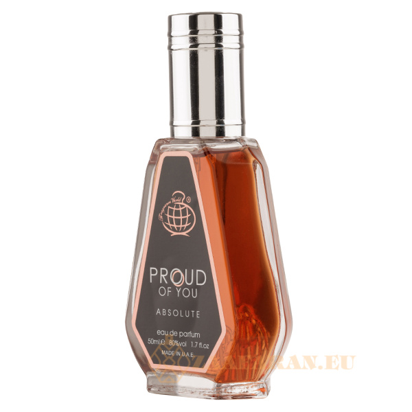 (plu00805) - Eau de Parfum Proud Of You Absolute, Fragrance World, Unisex - 50ml - Image 2