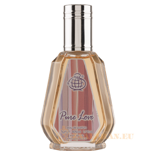 (plu00820) - Eau de Parfum Pure Love, Fragrance World, Women - 50ml