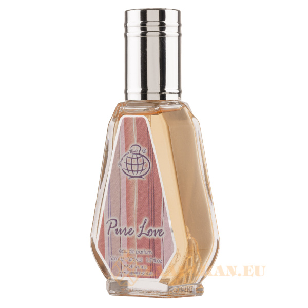 (plu00820) - Eau de Parfum Pure Love, Fragrance World, Women - 50ml - Image 2