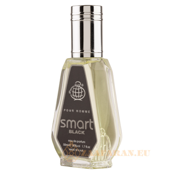 (plu00825) - Eau de Parfum Smart Black, Fragrance World, Men - 50ml - Image 2