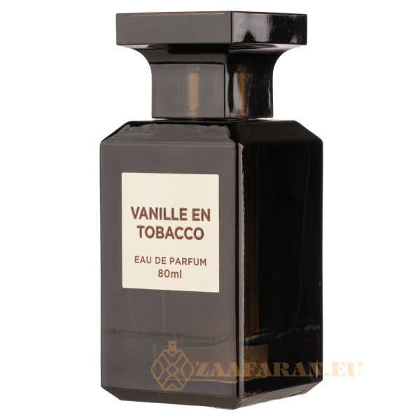 (plu00844) - Eau de Parfum Vanille En Tobacco, Fragrance World, Unisex - 80ml - Image 2