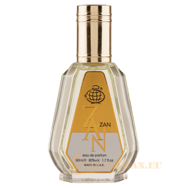 (plu00814) - Eau de Parfum Zan, Fragrance World, Unisex - 50ml