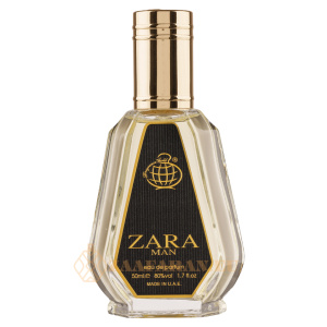 (plu00829) - Eau de Parfum Zara Man, Fragrance World, Men - 50ml